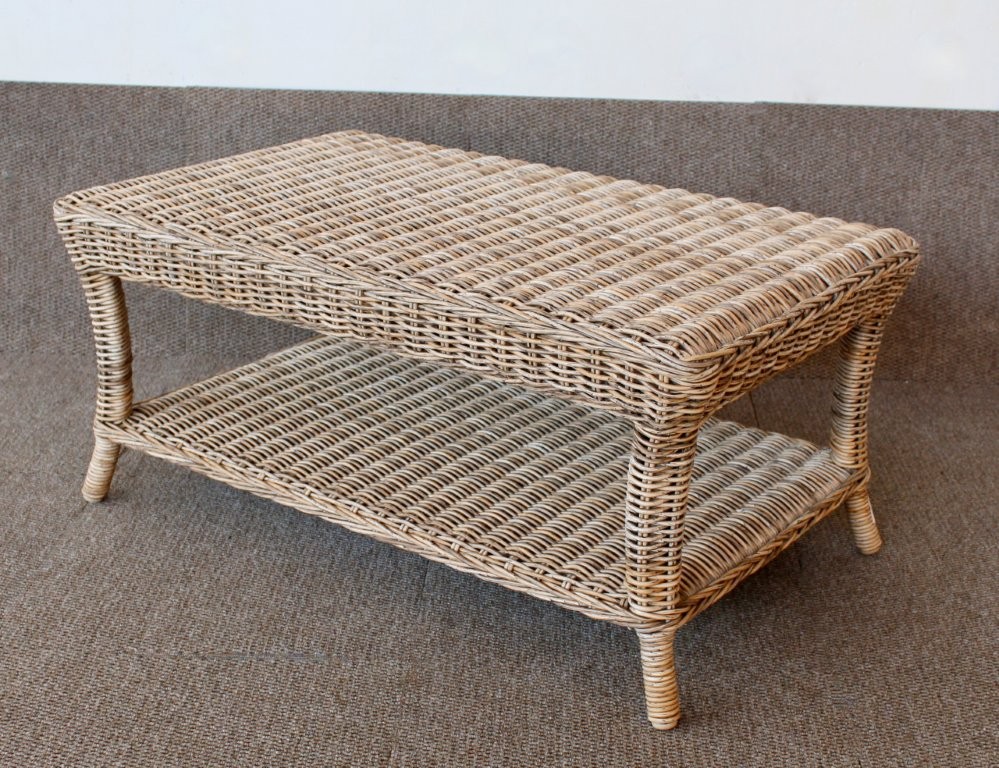 OUTDOOR PVC COFFEE TABLE  46X103X62CM